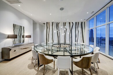 Another view of the dining room.