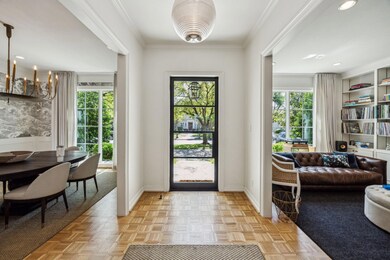 Foyer entrance featuring recessed lighting, plenty