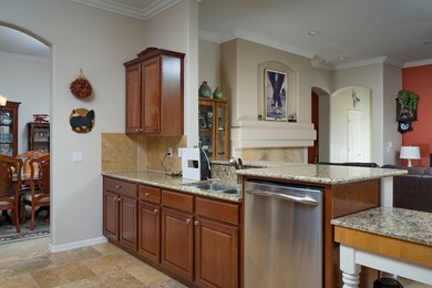Kitchen Opening to Great Room