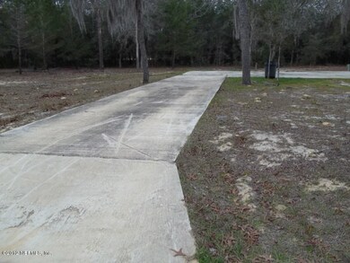 concrete driveway