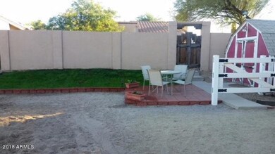 Just outside of back gate - Your barn