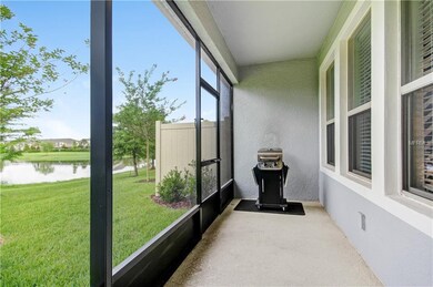 Screened Back Lanai with Pond Views.  Lanai includ