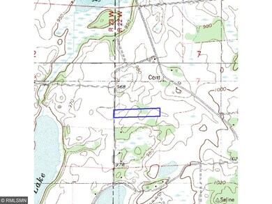 Topo Map showing 100% dry ground!!