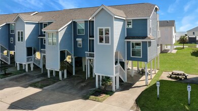 The townhome is located at the of the the row. It