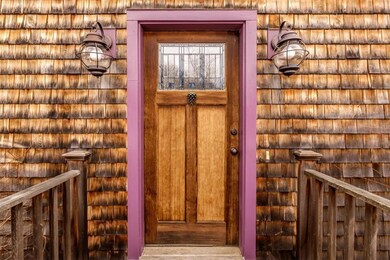 Beautiful solid wood door with...