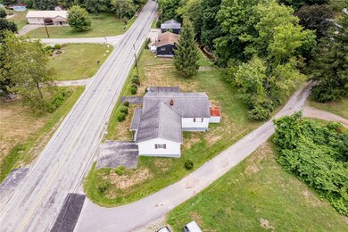 AEIAL VIEW OF CORNER LOT