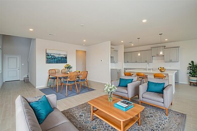 This is the amazing, spacious blended living/kitchen area, courtesy of the timeless open floor plan design concept, which gives you tremendous unobstructed space to use as a lifestyle canvas.