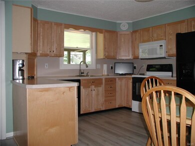 Kitchen bright and sunny......