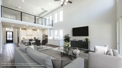 Living room featuring healthy amount of natural l