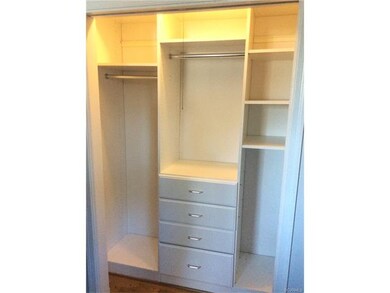 Custom closets in all bedrooms
