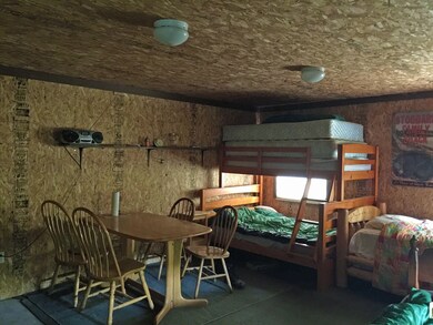 eating area/sleeping area