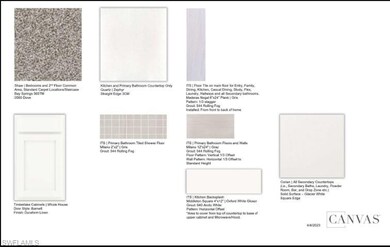 Design selections. This home is currently under co