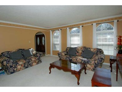 Living Room. The first floor plays host to the for