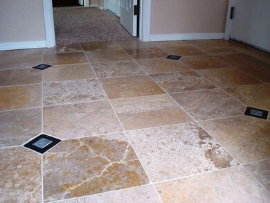 Foyer - Travertine Flooring