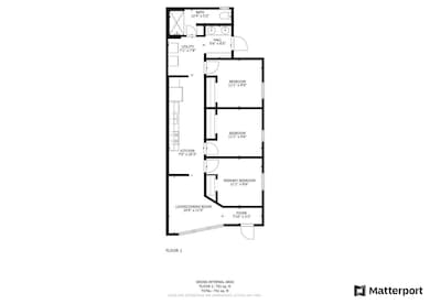 unit 101 layout 928 Truman Ave