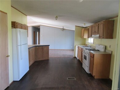 Kitchen looking to dining room