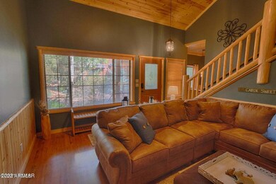 Large picture window in living room