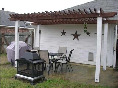 Pergola With Firepit (Remains!)