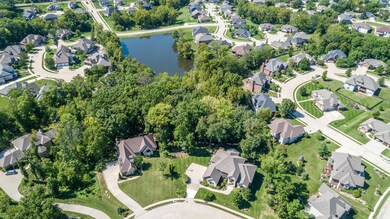 Aerial Cul-de-sac View