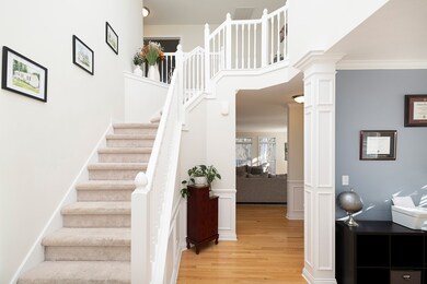 Two-Story Entryway - two separate staircases in this home for easy access.