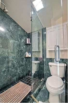 The marble baths will make you feel like you're st