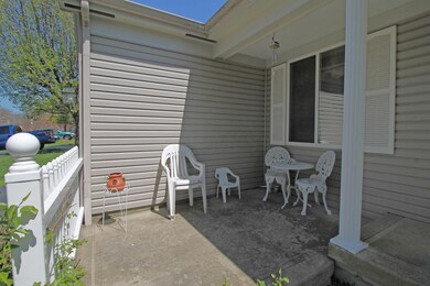Front Patio area