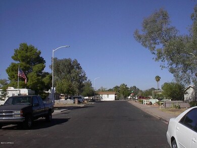 Looking north