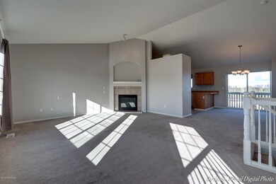 Corner gas fireplace