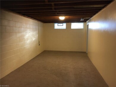 New carpeting in the enormous basement recreation 