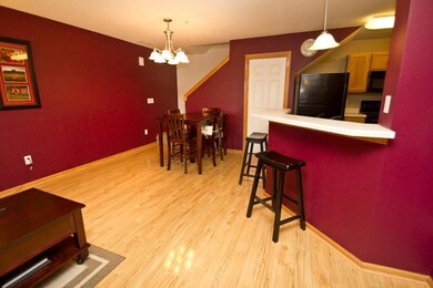 Dining area and breakfast bar