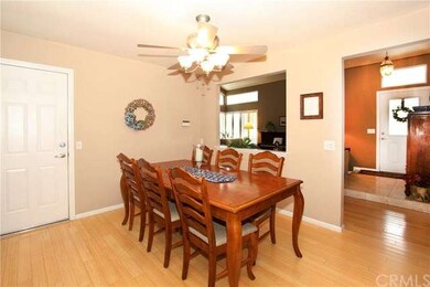 Spacious eating area