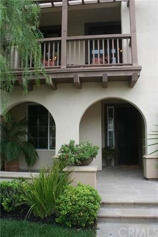 Upstairs balcony over front porch of home