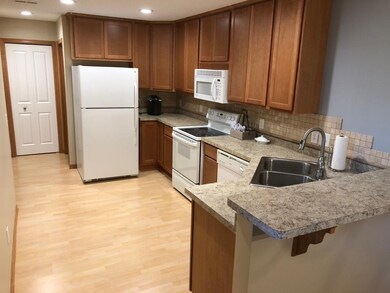 Tall Maple cabinets
