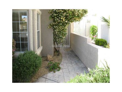 Yard/Garden. Walkway divides at Front Entry and Si