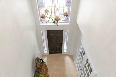 Top view of the foyer.