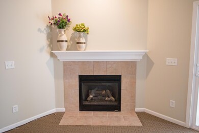 Fireplace great room