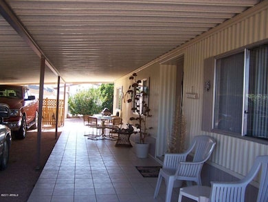 Covered Tiled Carport and Patio