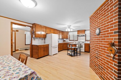 Open to kitchen
