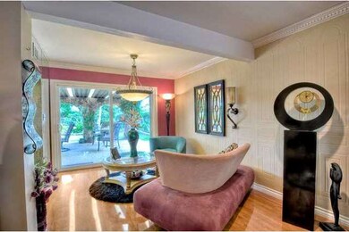 Living room to dining room view.  Both the living 