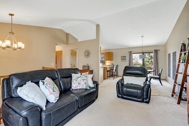 Spacious main level with vaulted ceiling