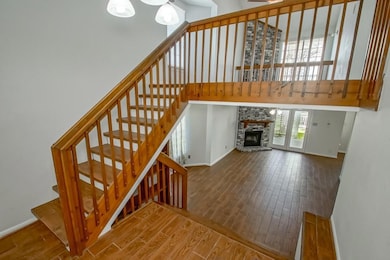 From foyer loking towards rear