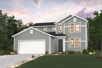 Olympic Plan, Modern Farmhouse Elevation
