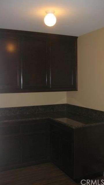 Laundry room cabinets & granite counters