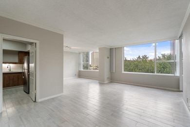 Great floor plan with living and dining open to one another.