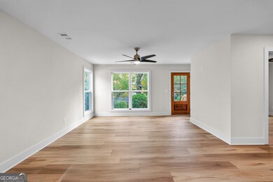 View From Kitchen to Great Room