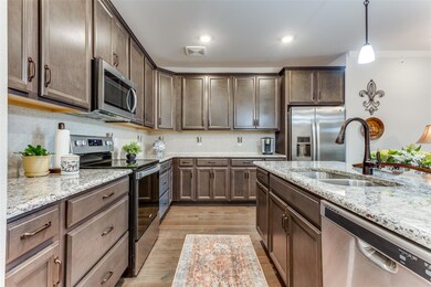 Plenty of cabinets in the kitchen