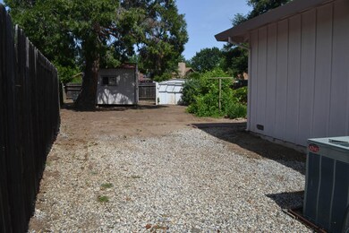 Backyard RV area