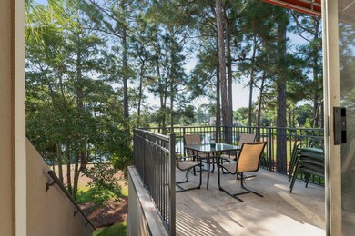 Private balcony