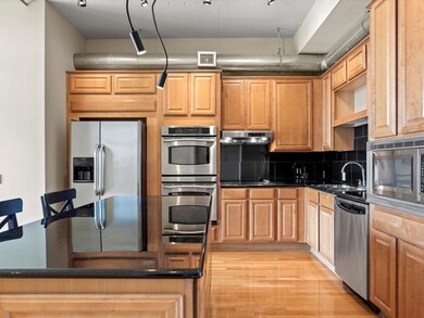 All stainless steel appliances.