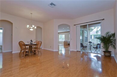 VIEW: Having past the entrance foyer and standing 